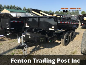 Sure-Trac ST7210DOD-B-100 - 6x10 10K Deckover Dump