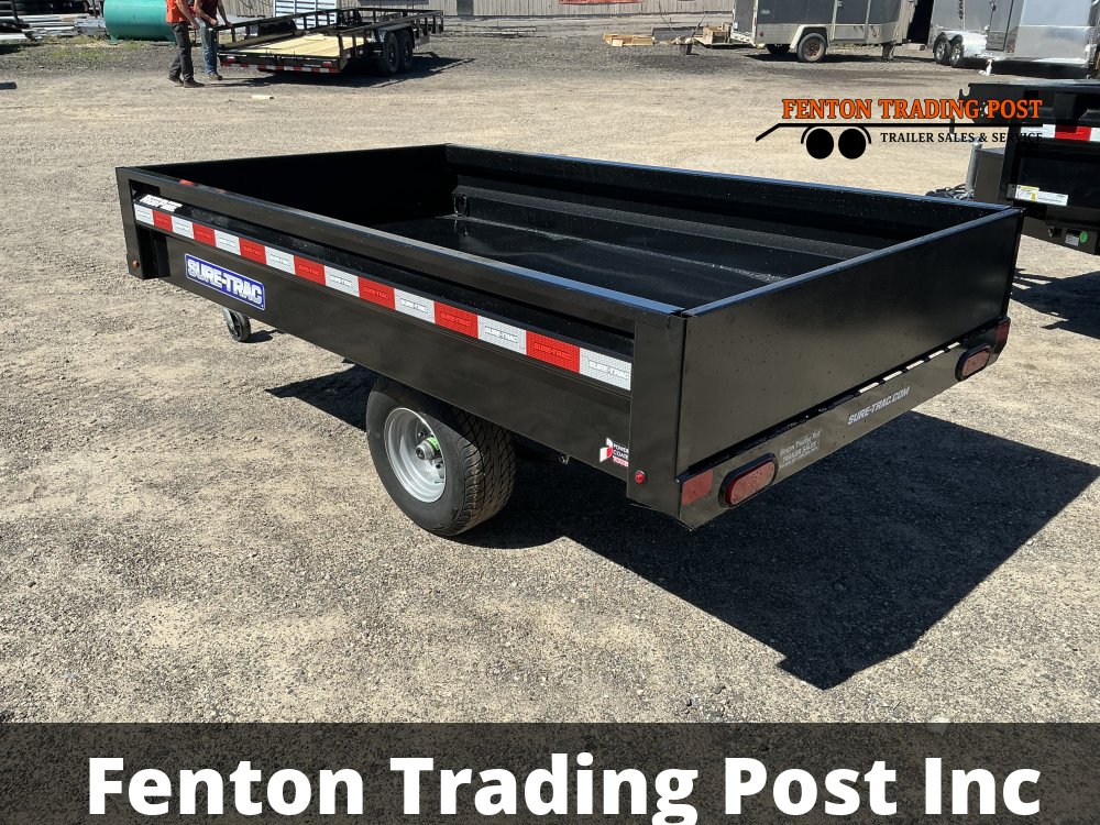 Sure-Trac ST5408D-B - 4.5x8 Utility Dump