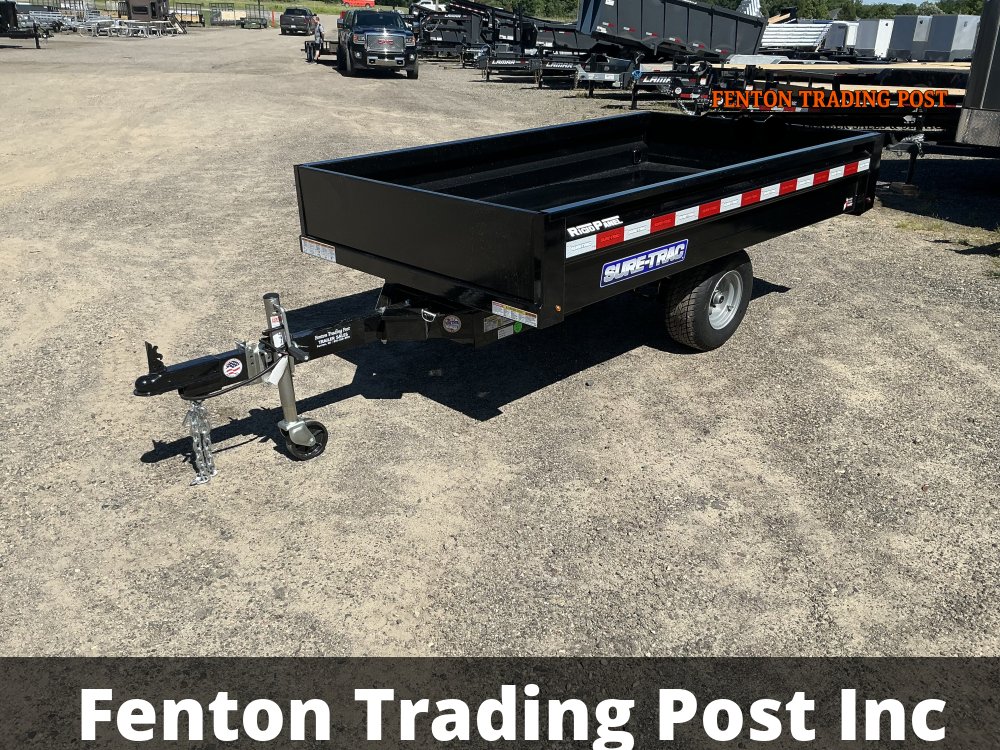 Sure-Trac ST5408D-B - 4.5x8 Utility Dump