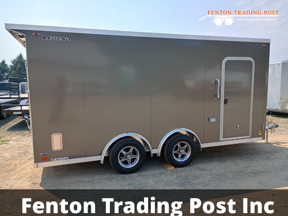 Legend 8x19 Flat-Top V-Nose (8x16' Box + 3' V-Nose) - 8X19FTVTA35 Enclosed Cargo