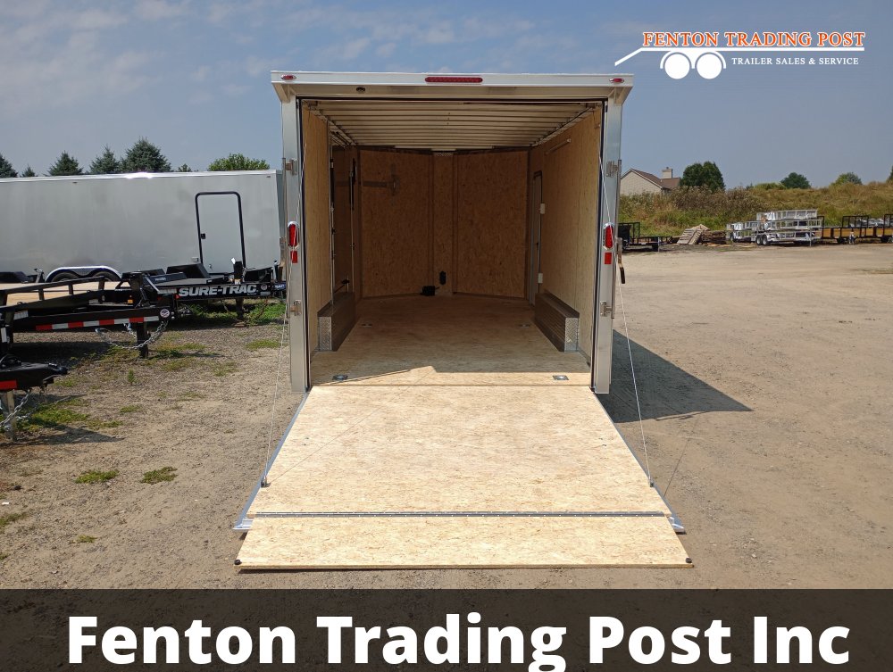 Legend 8x19 Flat-Top V-Nose (8x16' Box + 3' V-Nose) - 8X19FTVTA35 Enclosed Cargo