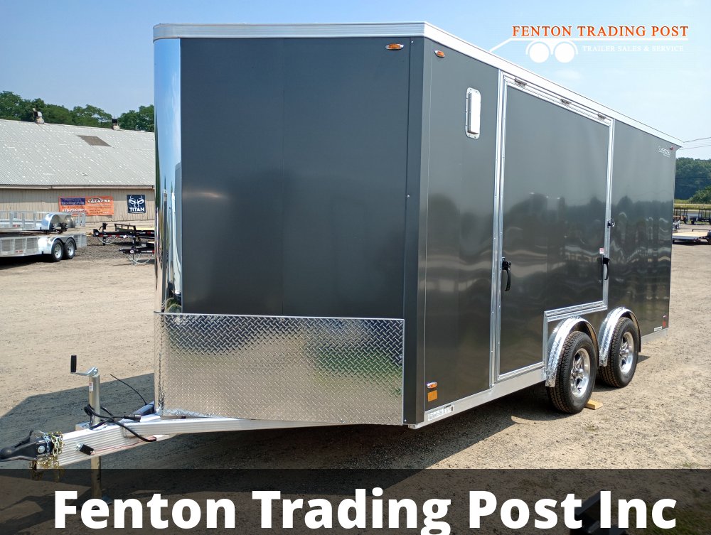 Legend 8x19 Flat-Top V-Nose (8x16' Box + 3' V-Nose) - 8X19FTVTA35 Enclosed Cargo
