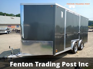 Legend 8x19 Flat-Top V-Nose (8x16' Box + 3' V-Nose) - 8X19FTVTA35 Enclosed Cargo
