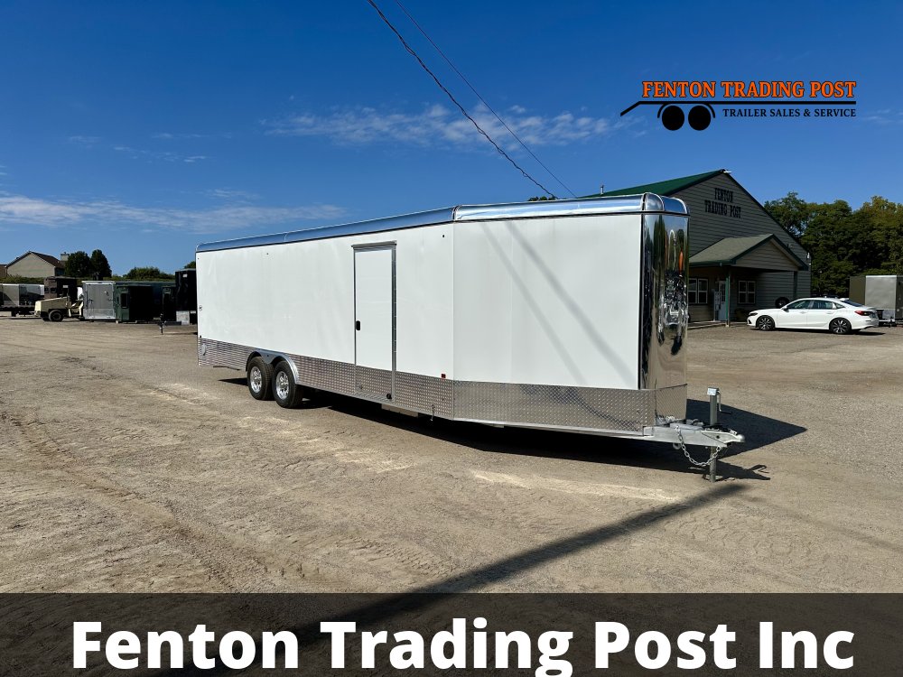Used Like New R & R 8.5x29 10K All-Aluminum Enclosed Cargo