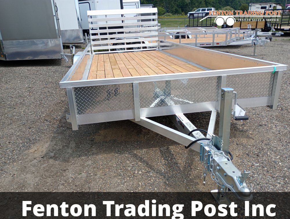 Sport Haven AUT718T-S - 7x18 Wood Deck & ATP Sides Utility