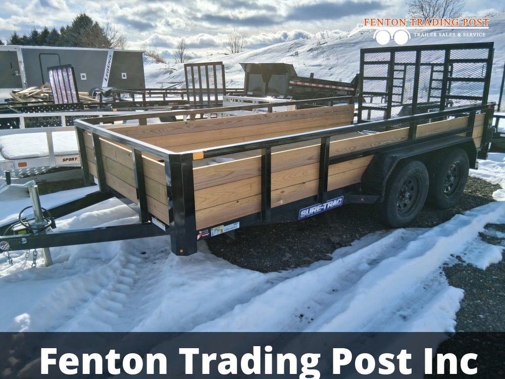 Sure-Trac 7x14 7K 3-Board High Side - STUTB8214-BP-070 Utility