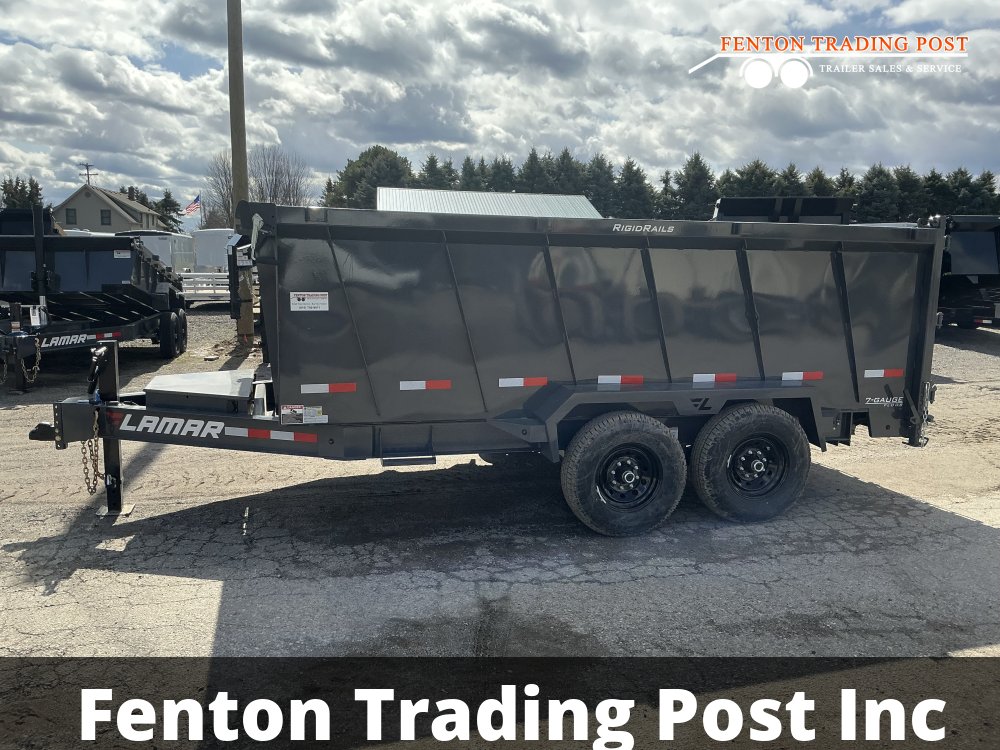 Lamar DL831427 - 7x14 14K Low-Pro Scissor Dump