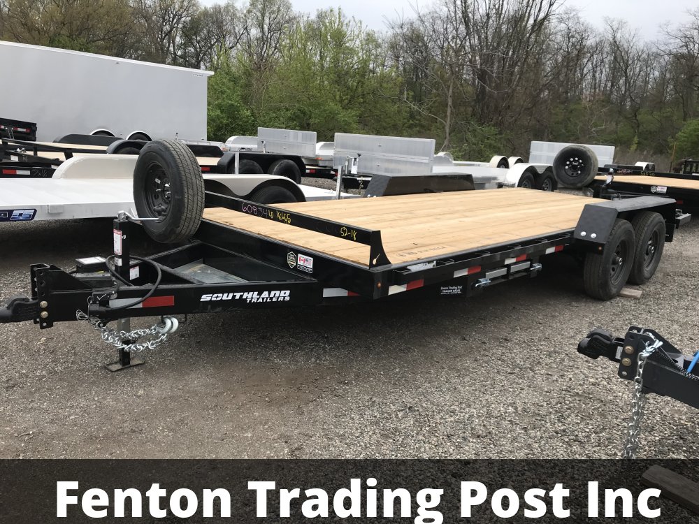 Southland LBAT52-18 - 7x18 10K Flatbed Car Hauler