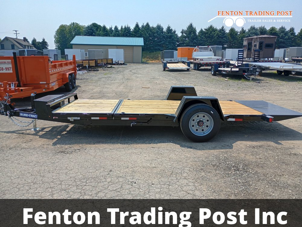 Sure-Trac 6.5x12+4 (12' Tilt + 4' Front Platform) 10K Tilt Equipment - ST78124SATE-B-100 Equipment