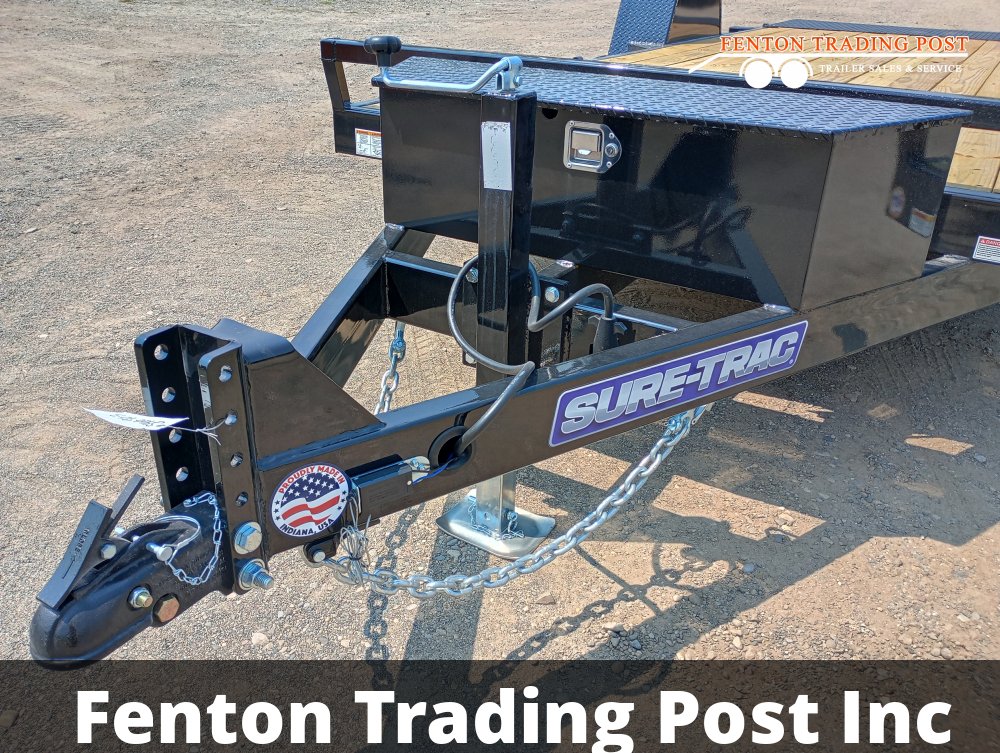 Sure-Trac 6.5x12+4 (12' Tilt + 4' Front Platform) 10K Tilt Equipment - ST78124SATE-B-100 Equipment