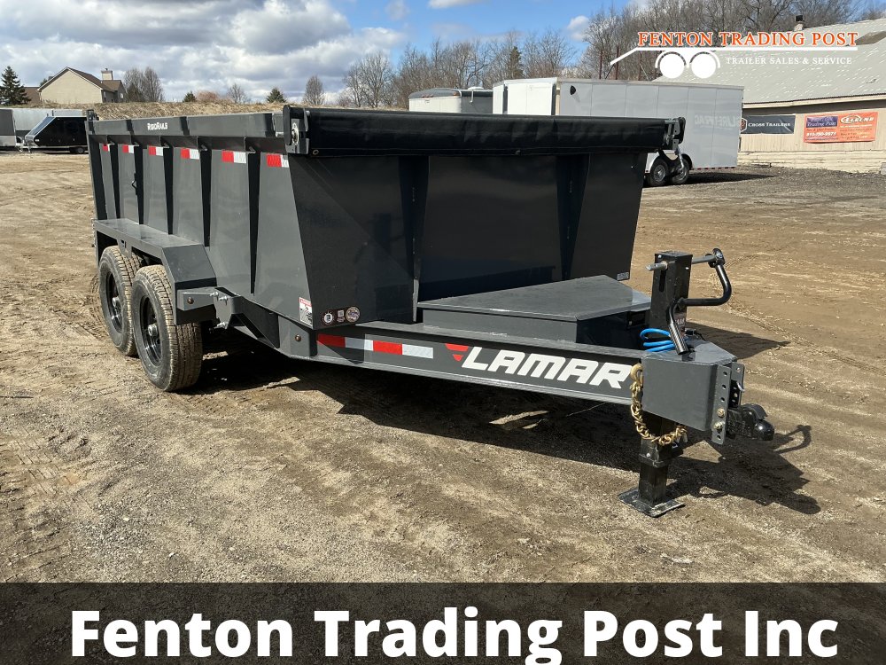 Lamar DL831227 - 7x12 14K Low-Pro Scissor Dump