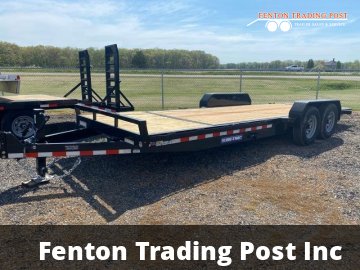 Sure-Trac 7x22 (18+4) 14K Tilt Bed Equipment Trailer - ST82184TBE-B-140 Equipment