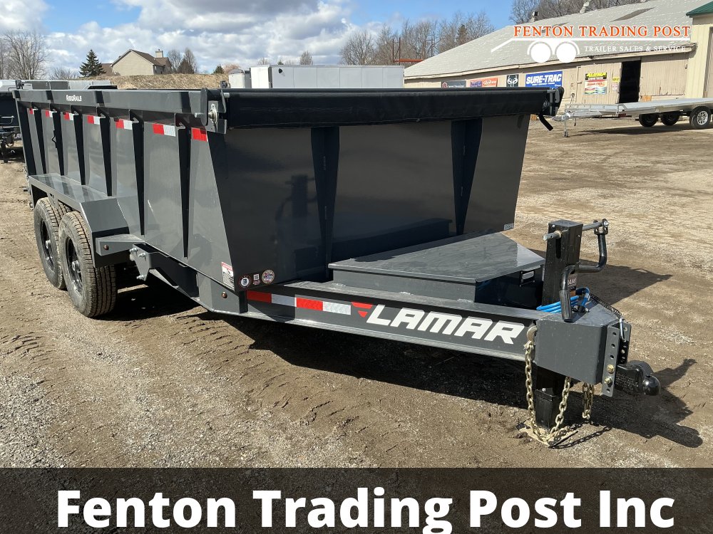Lamar DL831427 - 7x14 14K Low-Pro Scissor Dump
