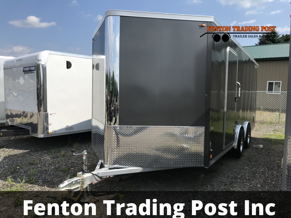 Legend 8X21FTVTA35 - 8x18 Flat-Top V-Nose Enclosed Cargo