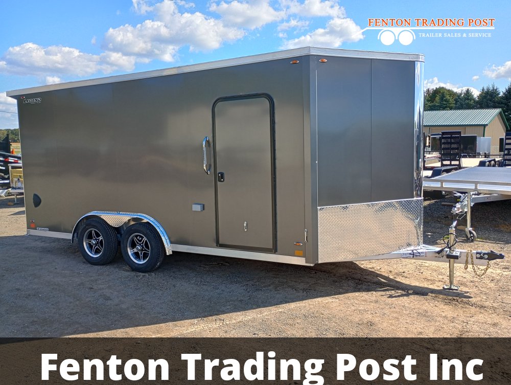 Legend 8x19 Flat-Top V-Nose (8x16' Box + 3' V-Nose) - 8X19FTVTA35 Enclosed Cargo