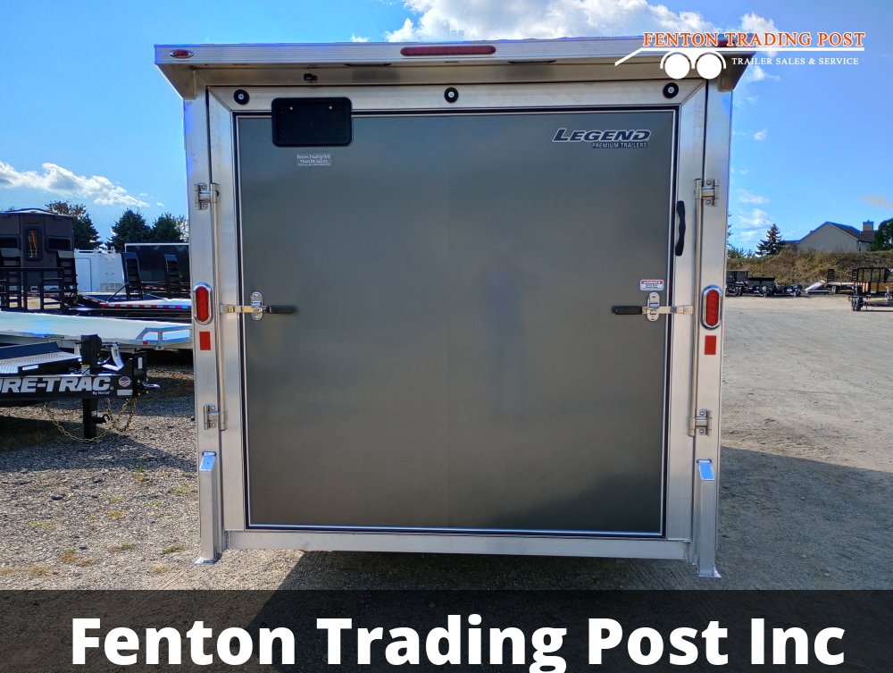 Legend 8x19 Flat-Top V-Nose (8x16' Box + 3' V-Nose) - 8X19FTVTA35 Enclosed Cargo