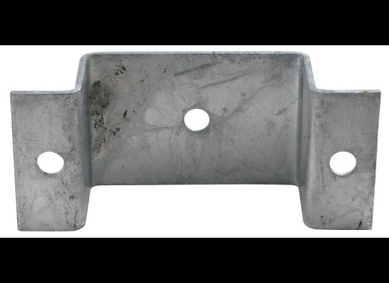 GALVANIZED STEEL BOLT ON STAKE POCKET 6"X2-1/2"X1-78" CE SMITH