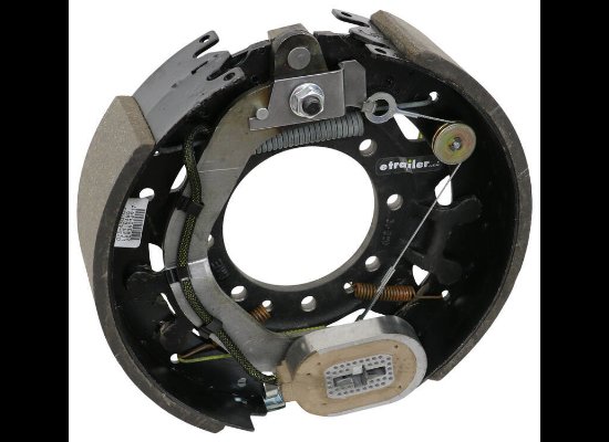 ELECTRIC BRAKE ASSEMBLY 12-1/4"X3-3/8" DEXTER 7-BOLT MOUNT, LEFT SIDE, 10K PER PAIR, 5K EACH