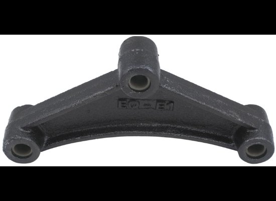 EQ-E1 CURVED EQUALIZER FOR 1-3/4" DOUBE EYE SPRING, 7-3/4" LONG , 9/16" CENTER HOLE