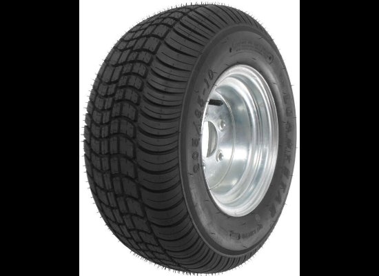 LOADSTAR 205/65-10 20.5X8-10 LRE 10 PLY ON 5 LUG 5X4.5 GALVANIZED WHEEL 10" BIAS