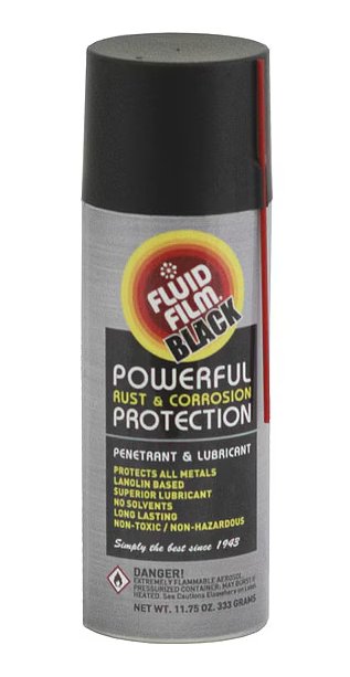 FLUID FILM BLACK 11.75 oz SPRAY CAN - PENETRANT / LUBRICANT FOR CORROSION PREVENTION