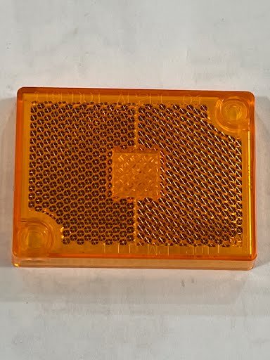 PETERSON REPLACEMENT LENS FOR TAIL LIGHT, AMBER