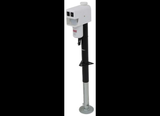 RAM A-FRAME ELECTRIC JACK, 3.5K WITH FOOTPLATE, 25-1/8" LIFT, 18" TRAVEL, WHITE