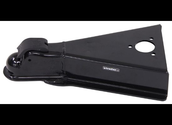 A-FRAME TRAILER COUPLER, FOR 32 DEGREE A-FRAME, 2-5/16" BALL W/JACK HOLE, WELD ON, 21K, BLACK