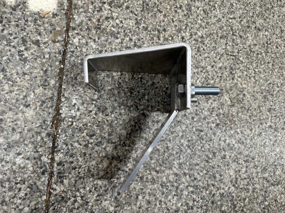 LEGEND ALUMINUM WELD ON SPARE TIRE CARRIER / MOUNT , 6 LUG - FOR OPEN DELUXE MODELS