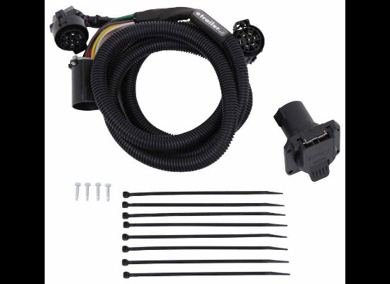 MIGHTY CORD 5TH WHEEL/GOOSENECK WIRING HARNESS WITH 7-POLE CONNECTOR 7' LONG