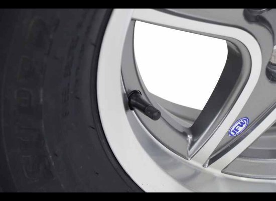 LEGEND 205/75R15 SPARE TIRE ON GUNMETAL / GRAY ALUMINUM WHEEL, 5 LUG 5X4.5 , LRD