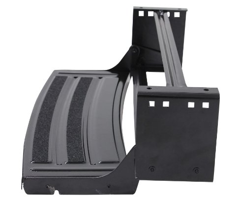 LIPPERT MANUAL PULL OUT STEP FOR RV, SINGLE, 7" DROP, 24-1/4" WIDE, STEEL 300lbs CAPACITY