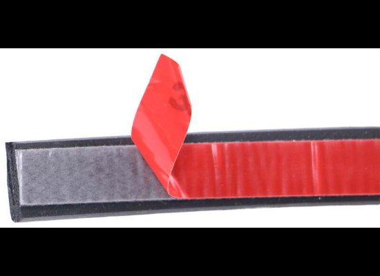 RECTANGLE SEAL, WEATHER STRIPPING FOR RV, 15' X 3/8"
