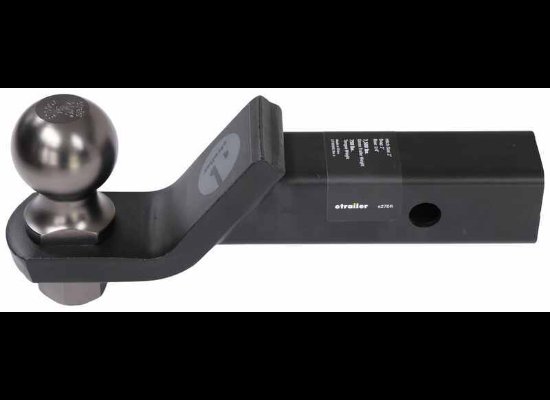 ETRAILER BALL MOUNT WITH 2-5/16" BALL - 2" HITCH, 2" DROP, 7,500lbs
