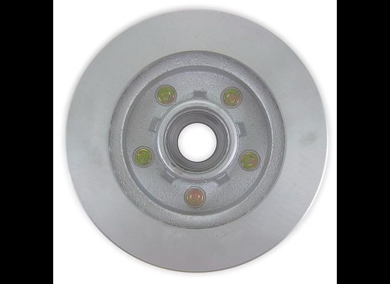 KODIAK 10" HUB AND ROTOR ASSEMBLY - 5X4.5, 5 ON 4.5", DACROMET 3,500lbs
