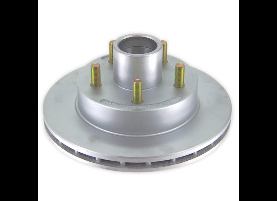 KODIAK 10" HUB AND ROTOR ASSEMBLY - 5X4.5, 5 ON 4.5", DACROMET 3,500lbs