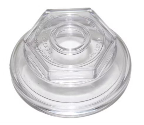 KODIAK REPLACEMENT OIL CAP, THREADED, CLEAR, 6K-8K 2.875" O.D.