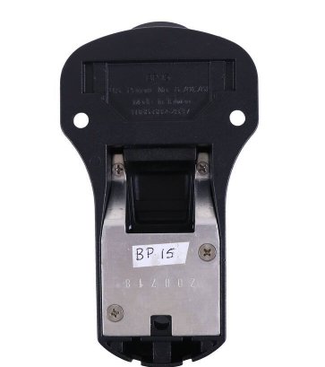 CAM BAR / SLAM HASP LATCH, LOCKING, MATTE BLACK WITH AE SERIES KEY- LEGEND STYLE