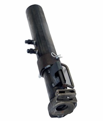 RAM GOOSENECK COUPLER W/ LOAD BEARING PIN, 8" ADJUSTMENT, 2-5/16" BALL, 30K CAPACITY