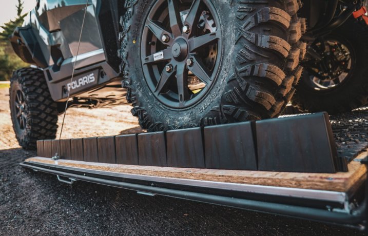 CALIBER EDGEGUARDS FOR ENCLOSED TRAILERS 4-1/4" TALL, 12 PACK - FOR SNOWMOBILE TRAILERS - RETAIL BOX