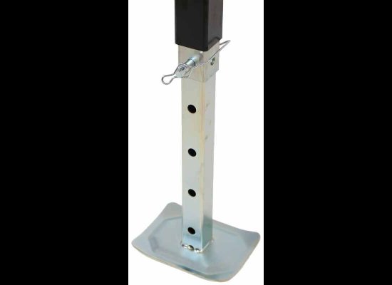 RAM TOPWIND DROPLEG JACK 29" LIFT 7K LIFT , 8K SUPPORT, SQUARE WELD ON