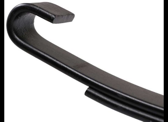 4 LEAF SLIPPER SPRING WITH, CLOSED EYE 9/16" & OPEN EYE END, 26 - 1/4" L W 1-3/4" W , FOR 4.3K AXLE