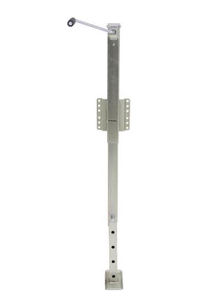RAM 2500lbs DROPLEG JACK, SIDEWIND, BOAT TRAILER, ZINC, 15" LIFT, 13.75" DROP LEG TRAVEL, BOLT ON