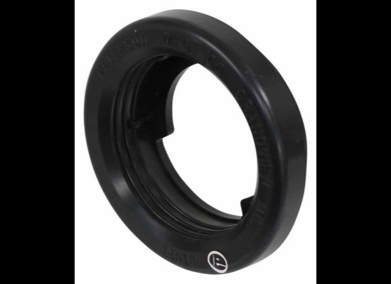 PCV GROMMET FOR 2" ROUND CLEARANCE AND SIDE MARKER LIGHTS - FLUSH MOUNT, BLACK