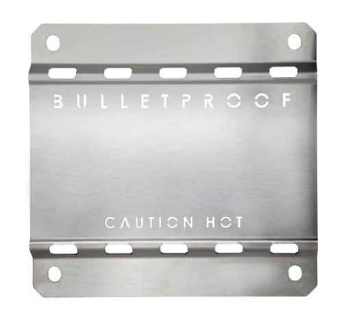 BULLETPROOF HITCHES HEAT SHIELD FOR ADJUSTABLE MUD FLAP SYSTEM