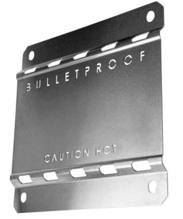 BULLETPROOF HITCHES HEAT SHIELD FOR ADJUSTABLE MUD FLAP SYSTEM