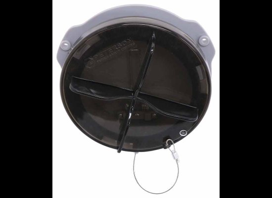 PETERSON DOCUMENT / CERTIFICATE HOLDER, PLASTIC, OVAL, 5-7/8" X 5-3/16"