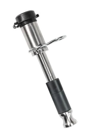 BULLETPROOF HITCHES 5/8" BULLETPROOF LOCKING PIN FOR 2", 2.5" & 3" HITCH RECEIVERS, 4" USABLE LENGTH