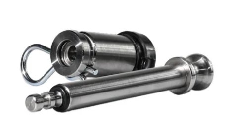 BULLETPROOF HITCHES 5/8" BULLETPROOF LOCKING PIN FOR 2", 2.5" & 3" HITCH RECEIVERS, 4" USABLE LENGTH