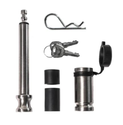 BULLETPROOF HITCHES 5/8" BULLETPROOF LOCKING PIN FOR 2", 2.5" & 3" HITCH RECEIVERS, 4" USABLE LENGTH